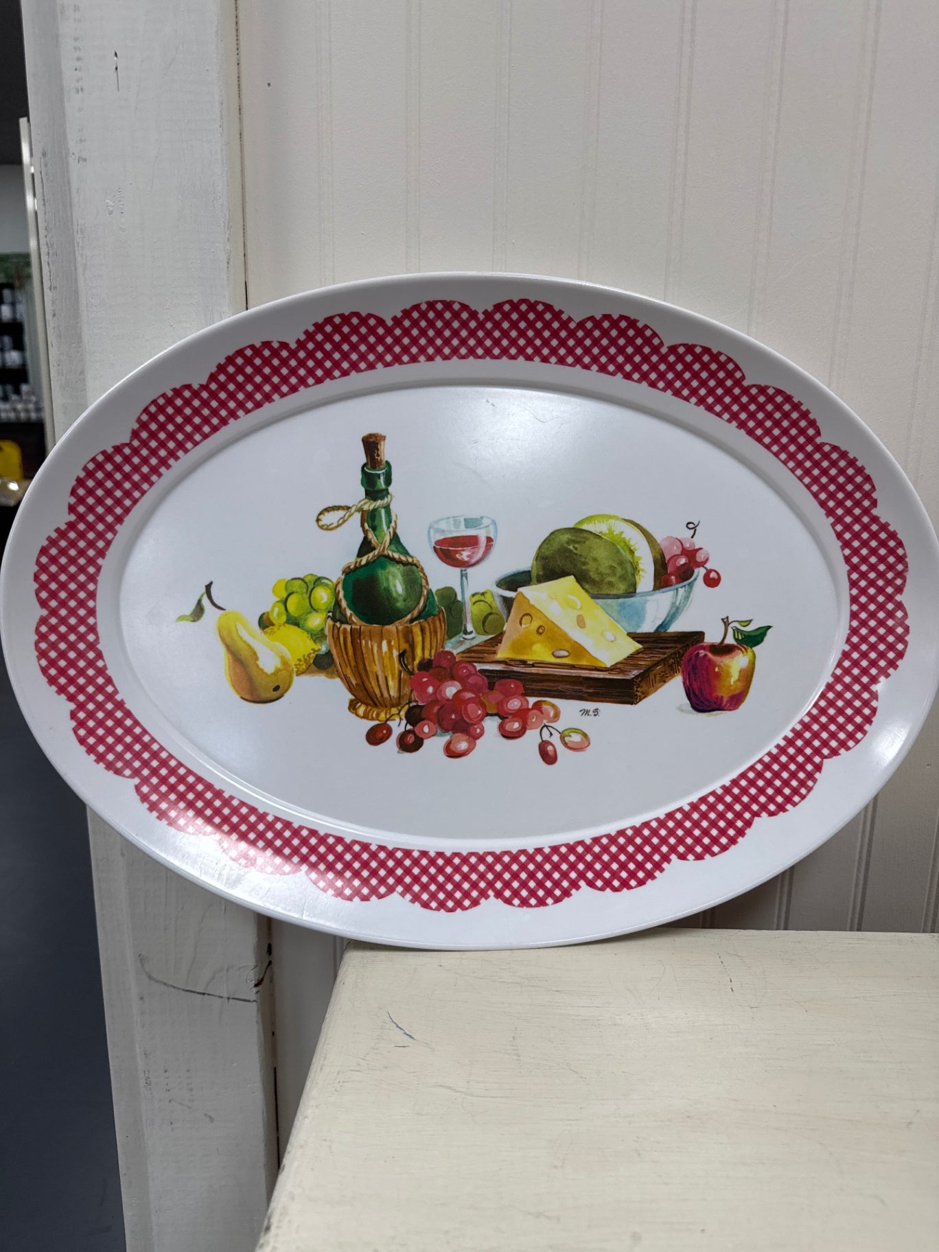 Fun vintage summer platter