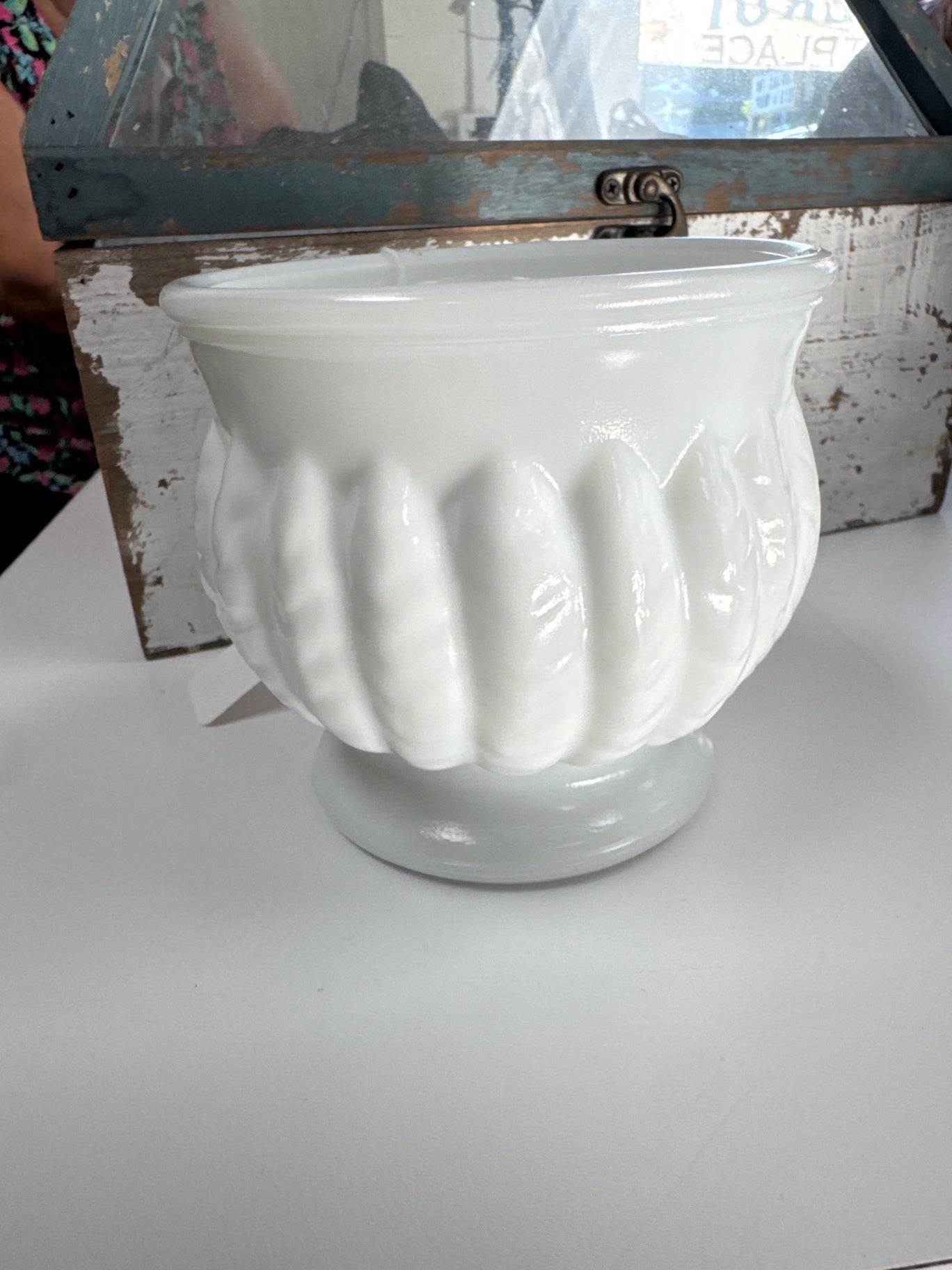 Randall milk glass