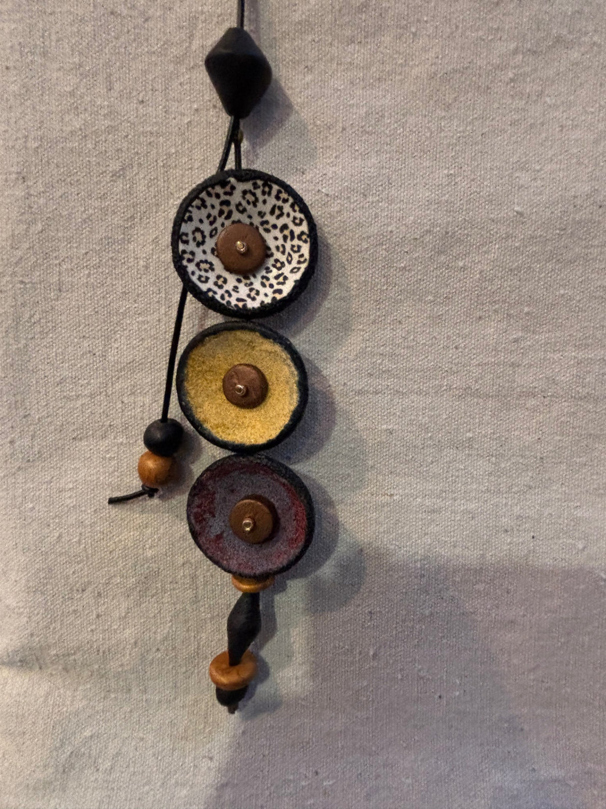necklace polymer clay