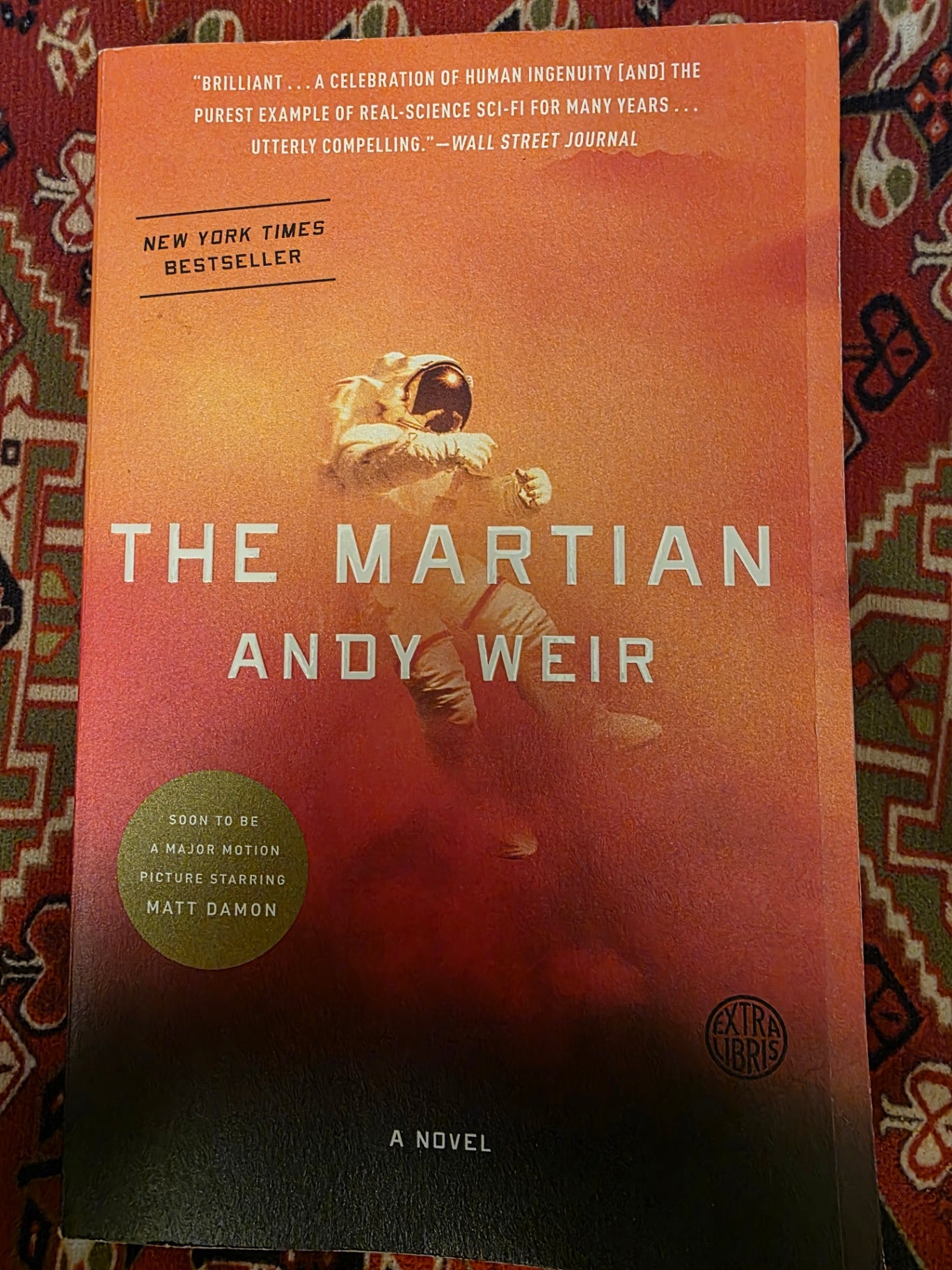 THE MARTIAN, BY ANDY WEIR.