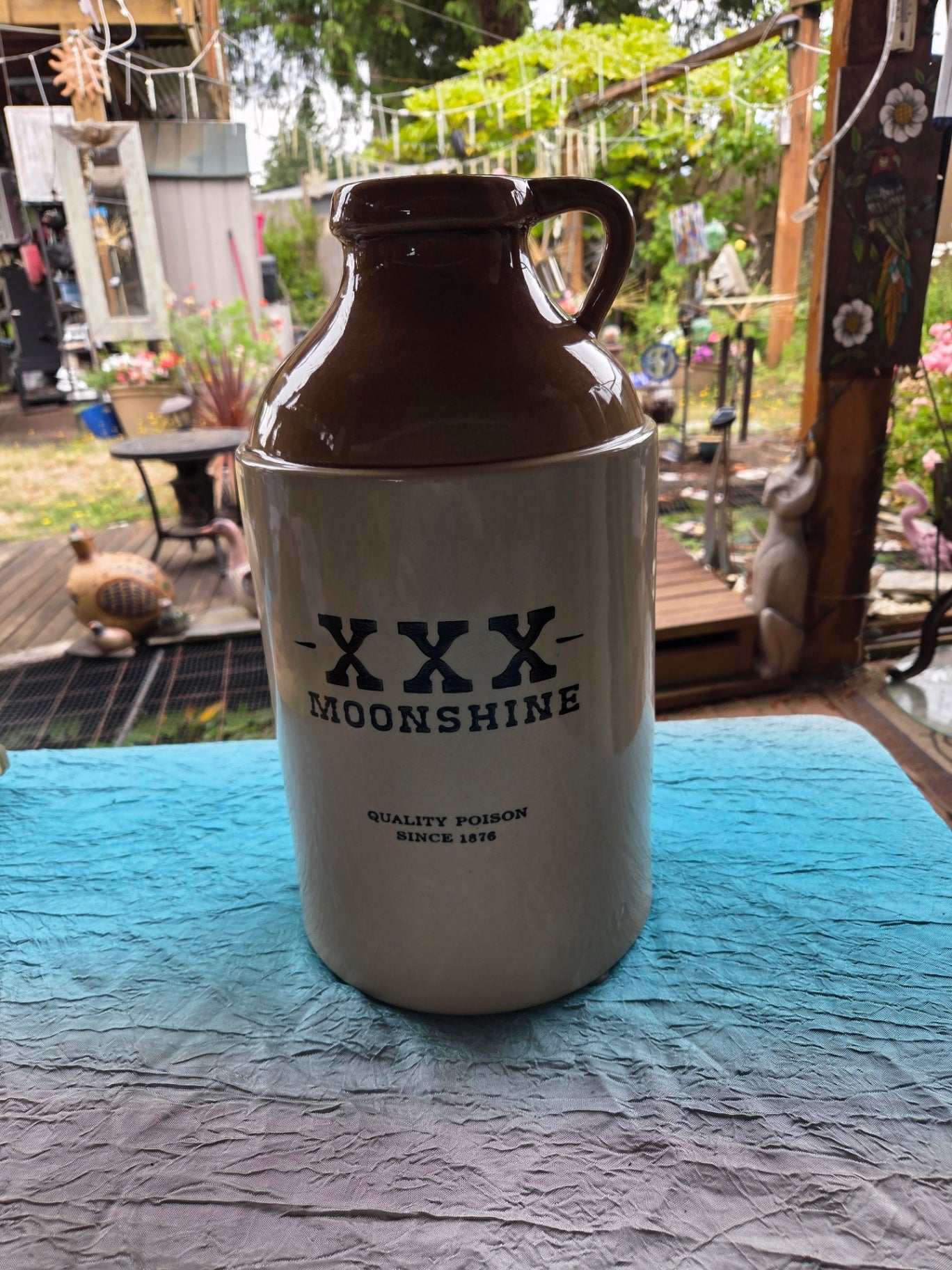 Pottery barn XXX jug