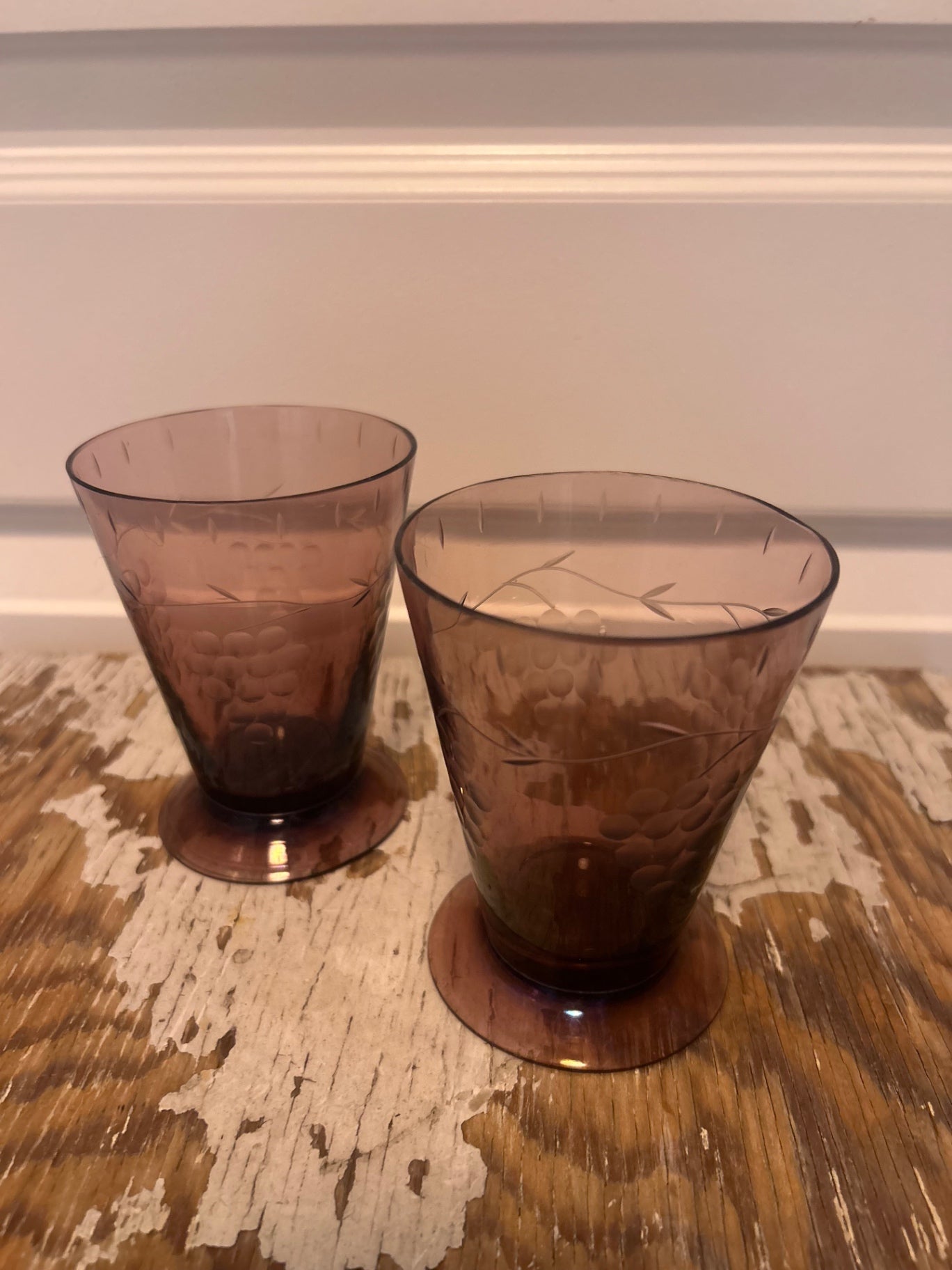 cocktail glasses