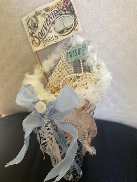Wire Cone with Embellishments
