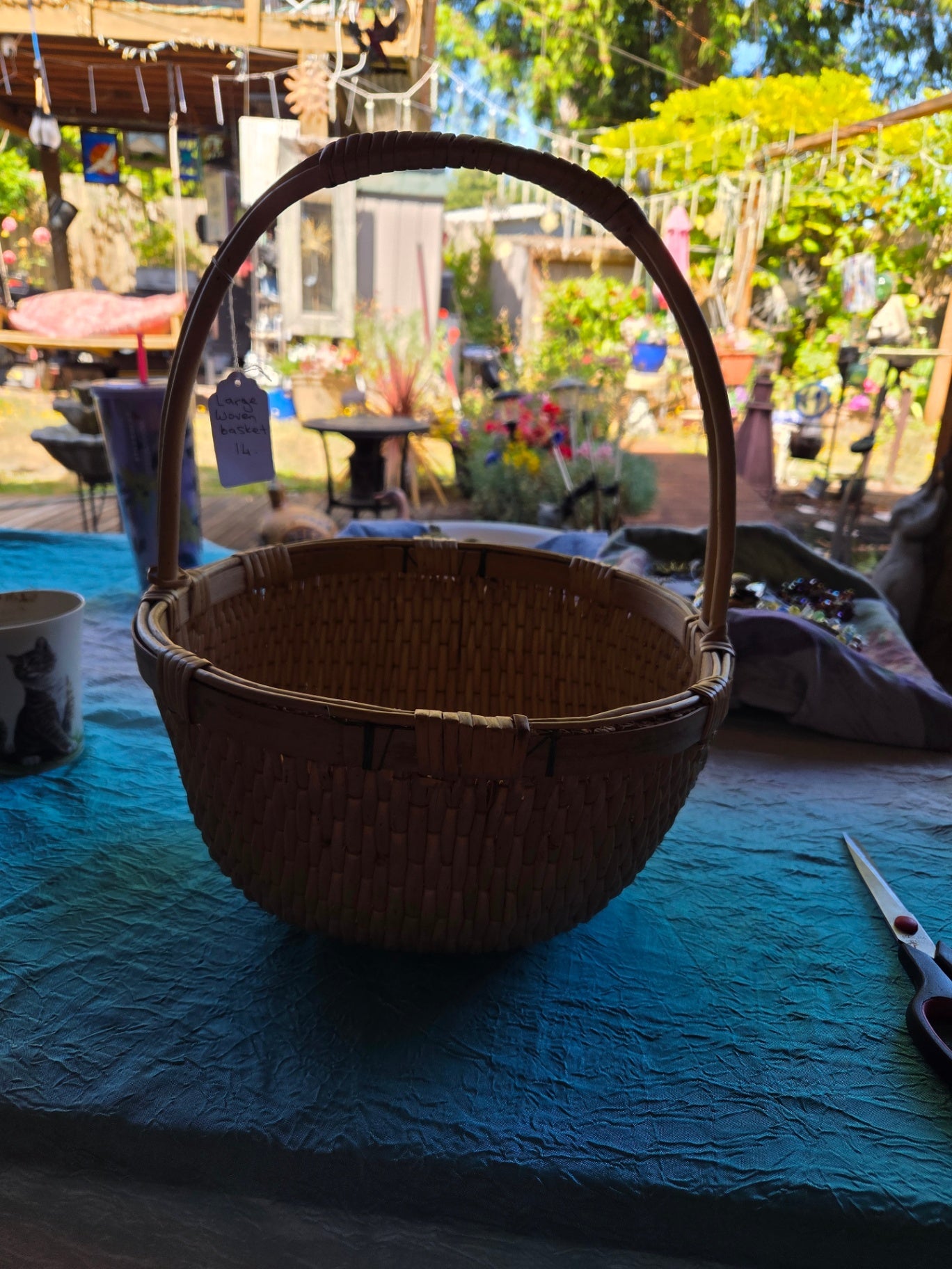 Large woven basket