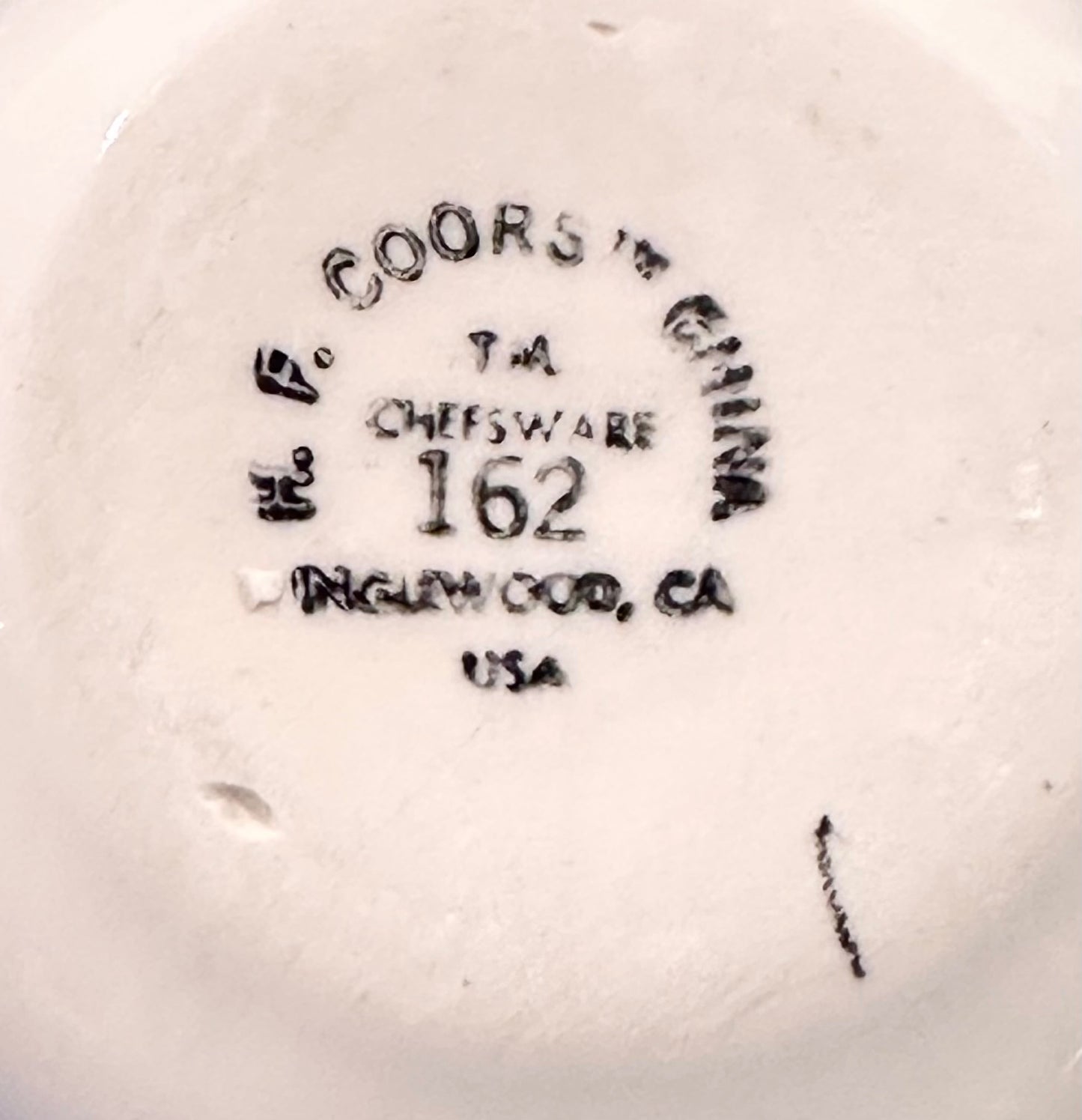 Vintage H.F Coors China creamer