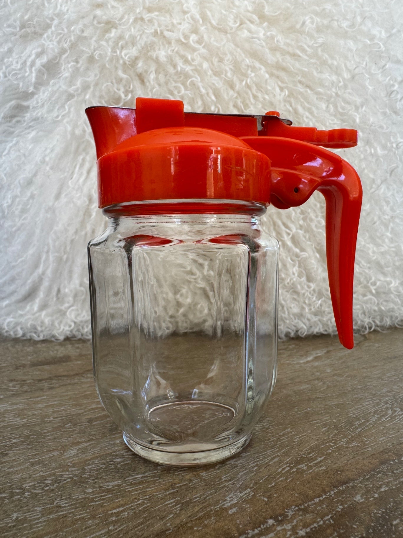 Okawa glass server bottle