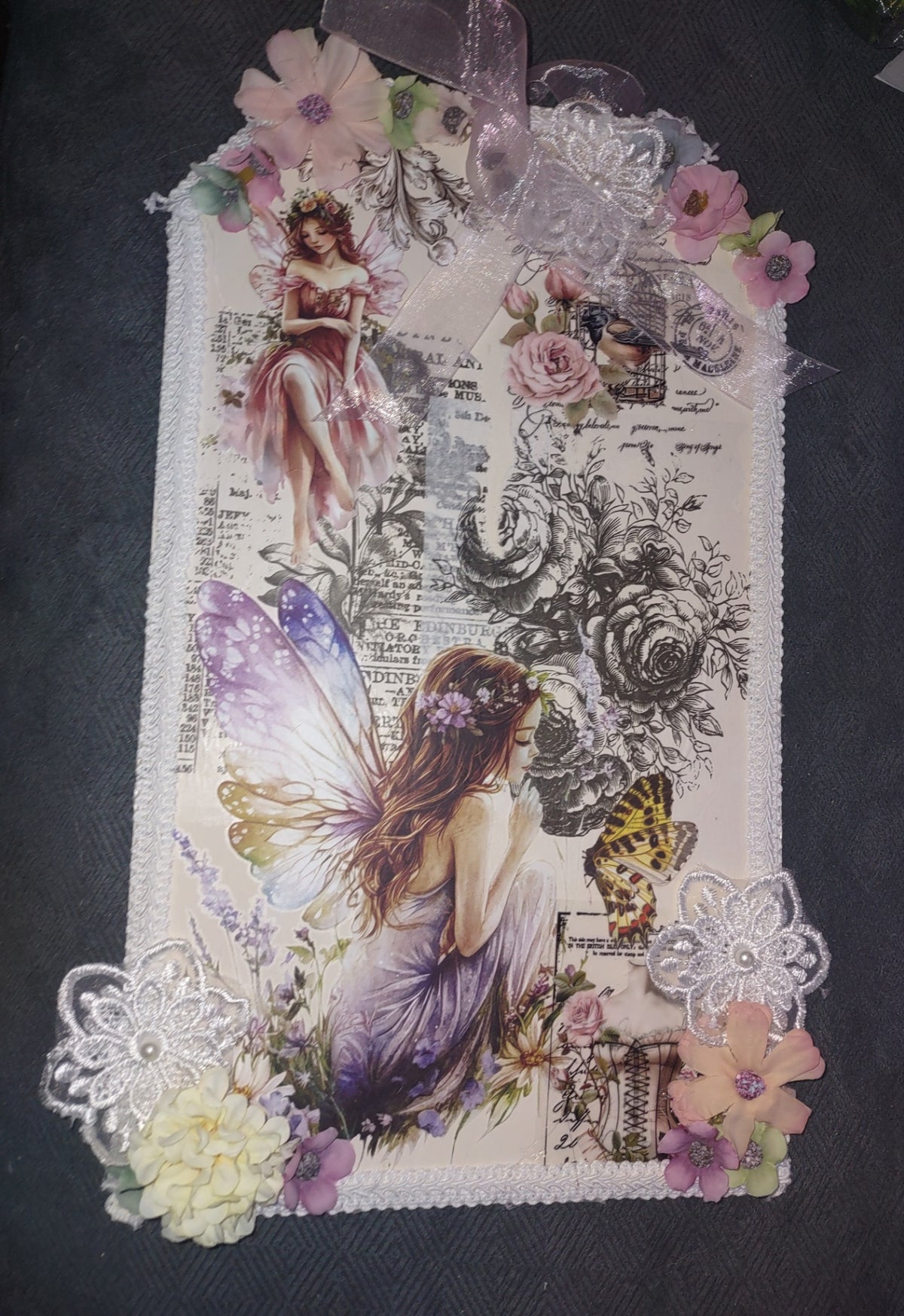 Large tag fairy butterfly.