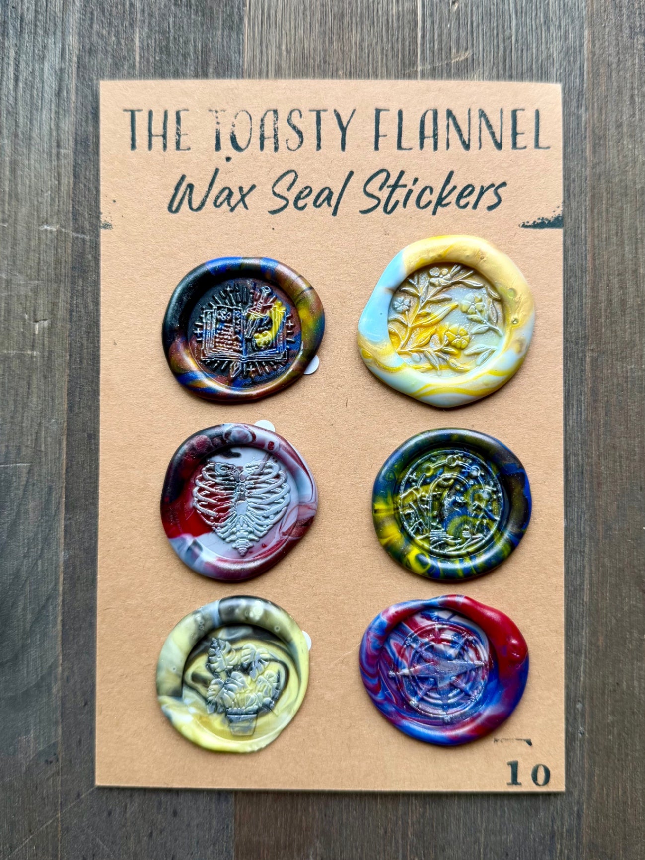 Wax Seal Stickers - V105