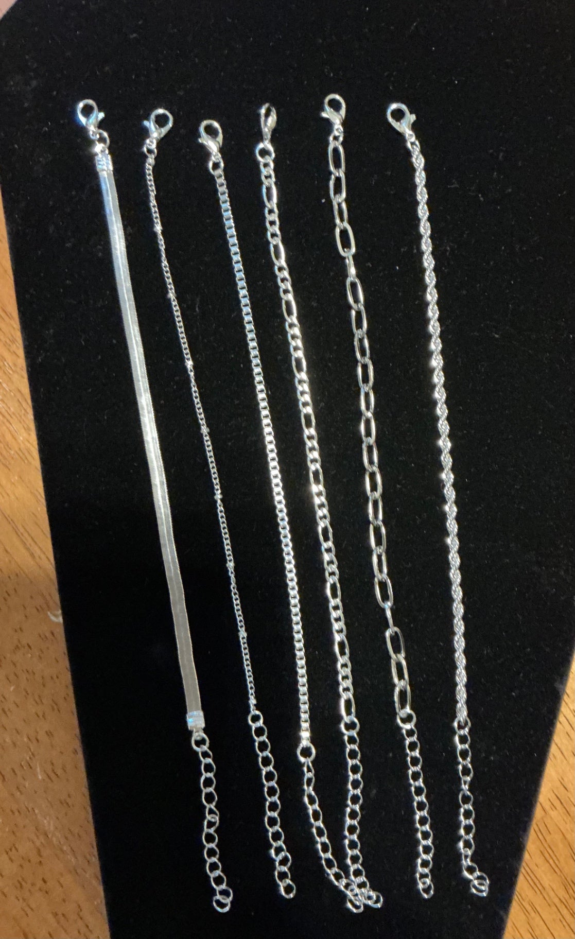 Asst. Styles Silver-tone Bracelets.