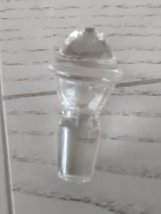 Beveled Glass Bottle Stopper