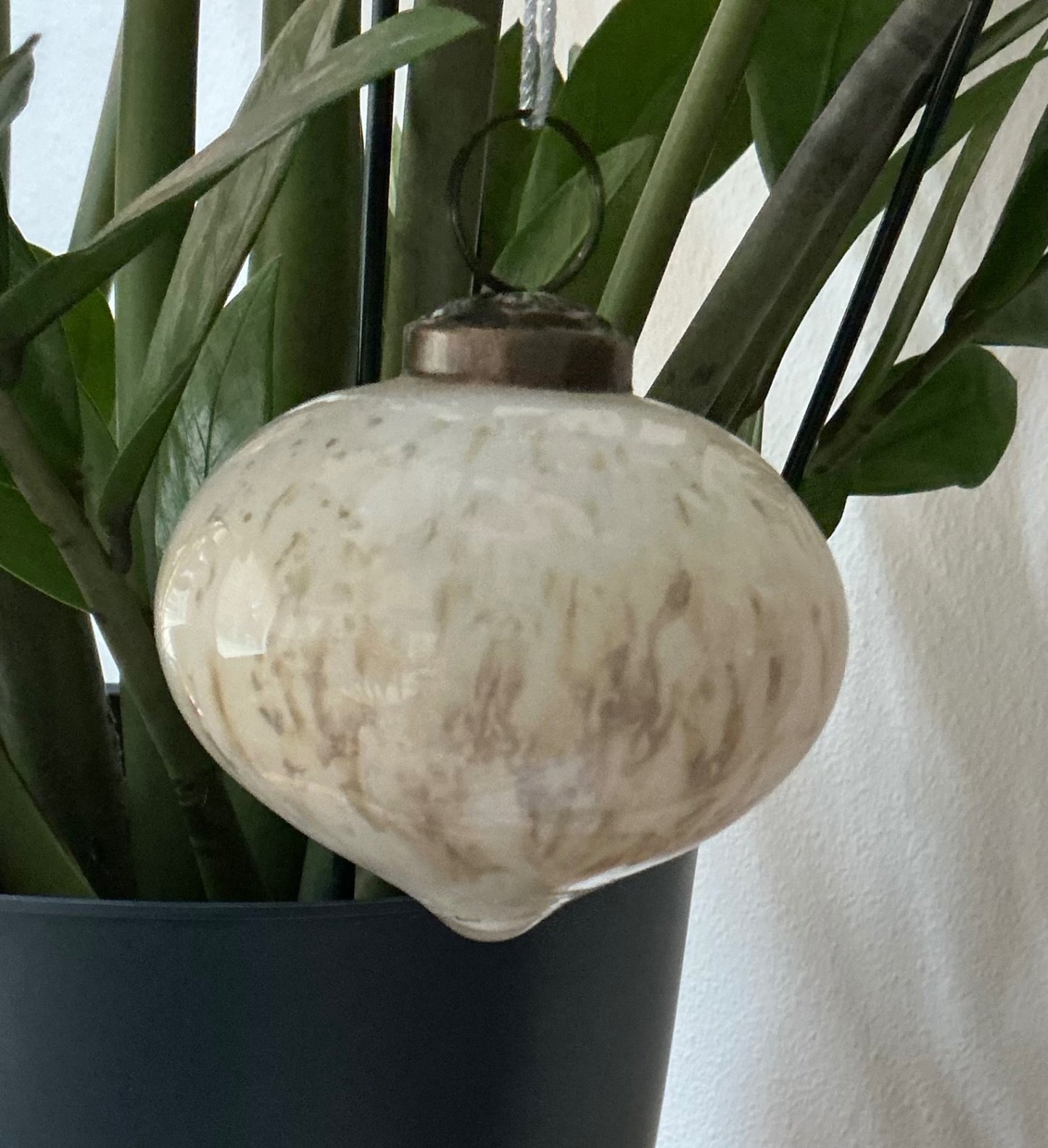 “Abstract” Glass Ornament