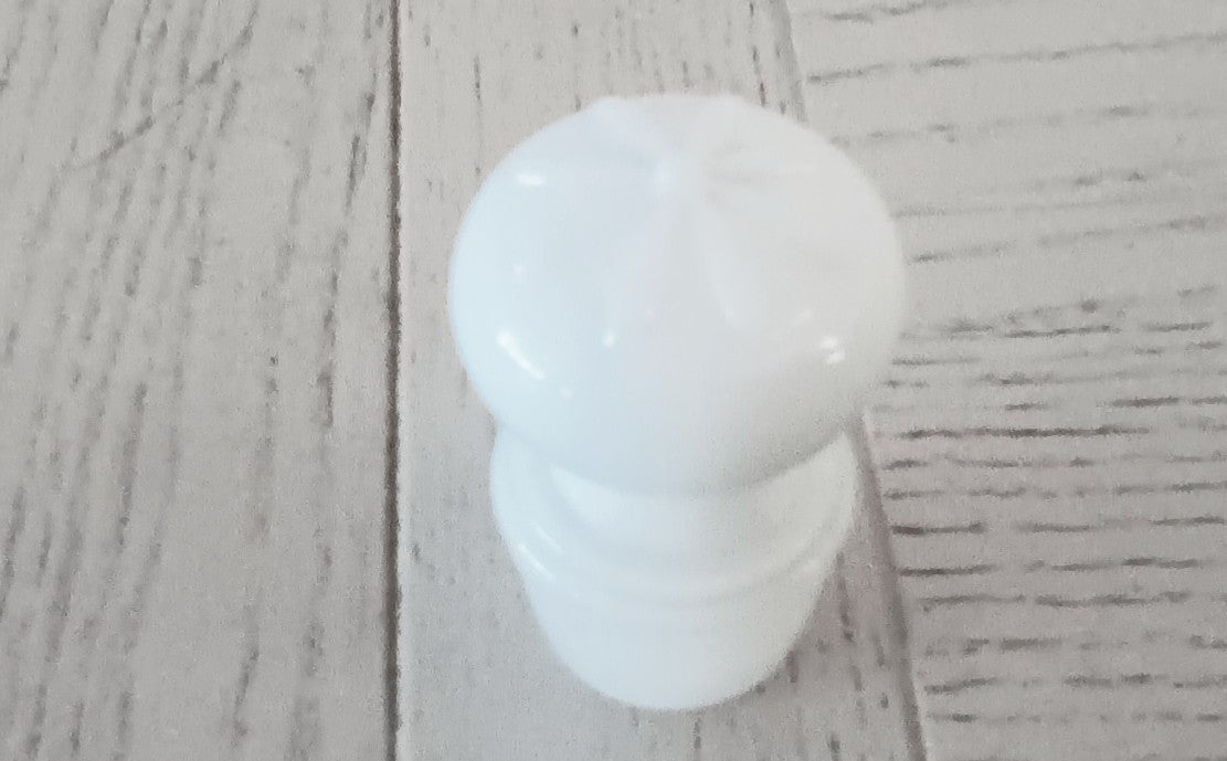 White Milk Glass Stopper