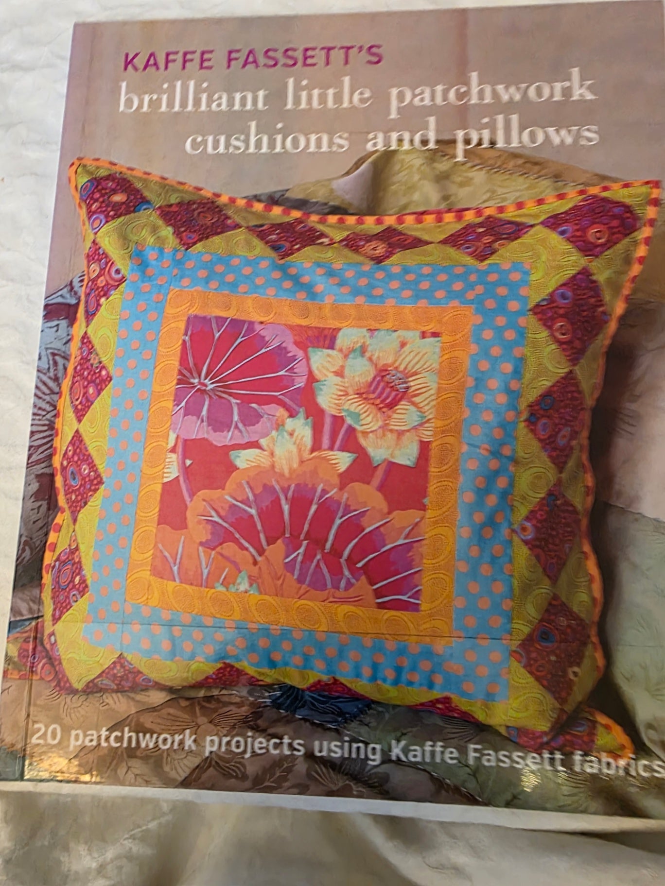 PATCHWORK, CUSHIONS AND PILLOWS.