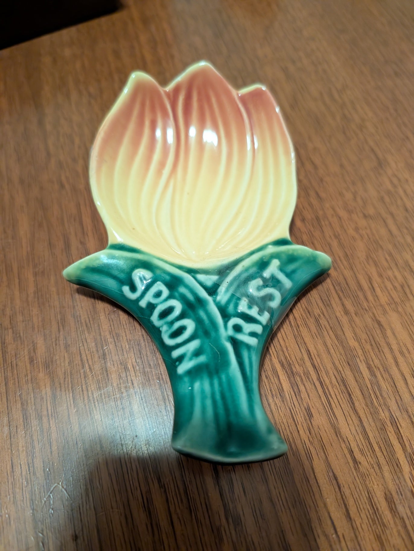 Vintage Ceramic Spoon Rest