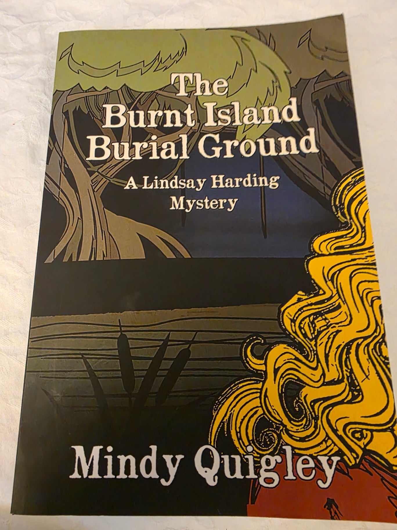 the Burnt Island Burial Ground by Lindsey. Harding