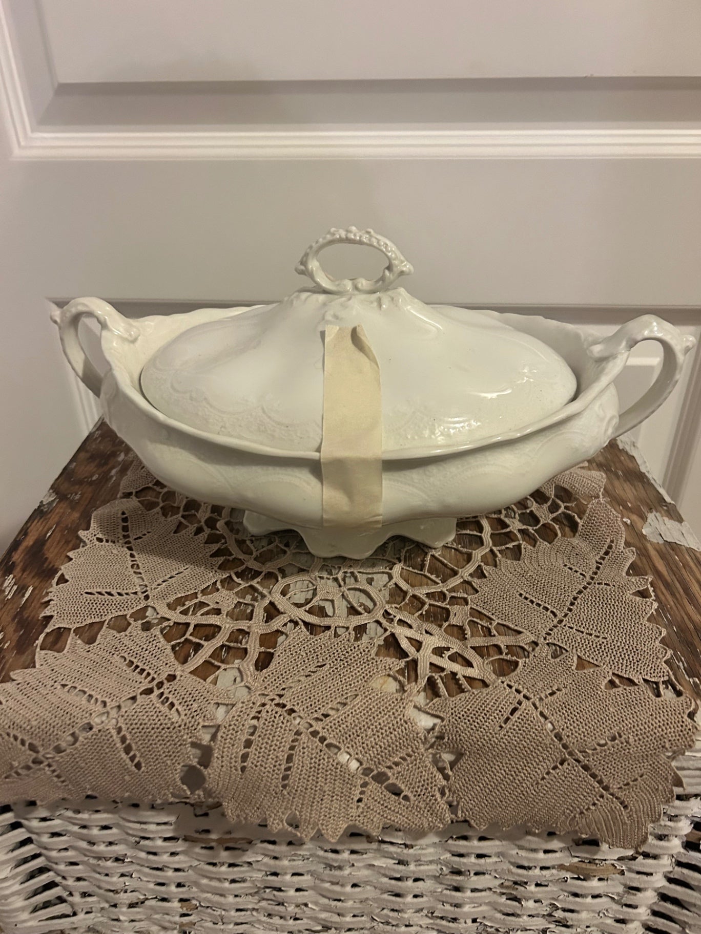 Johnson Bros covered dish