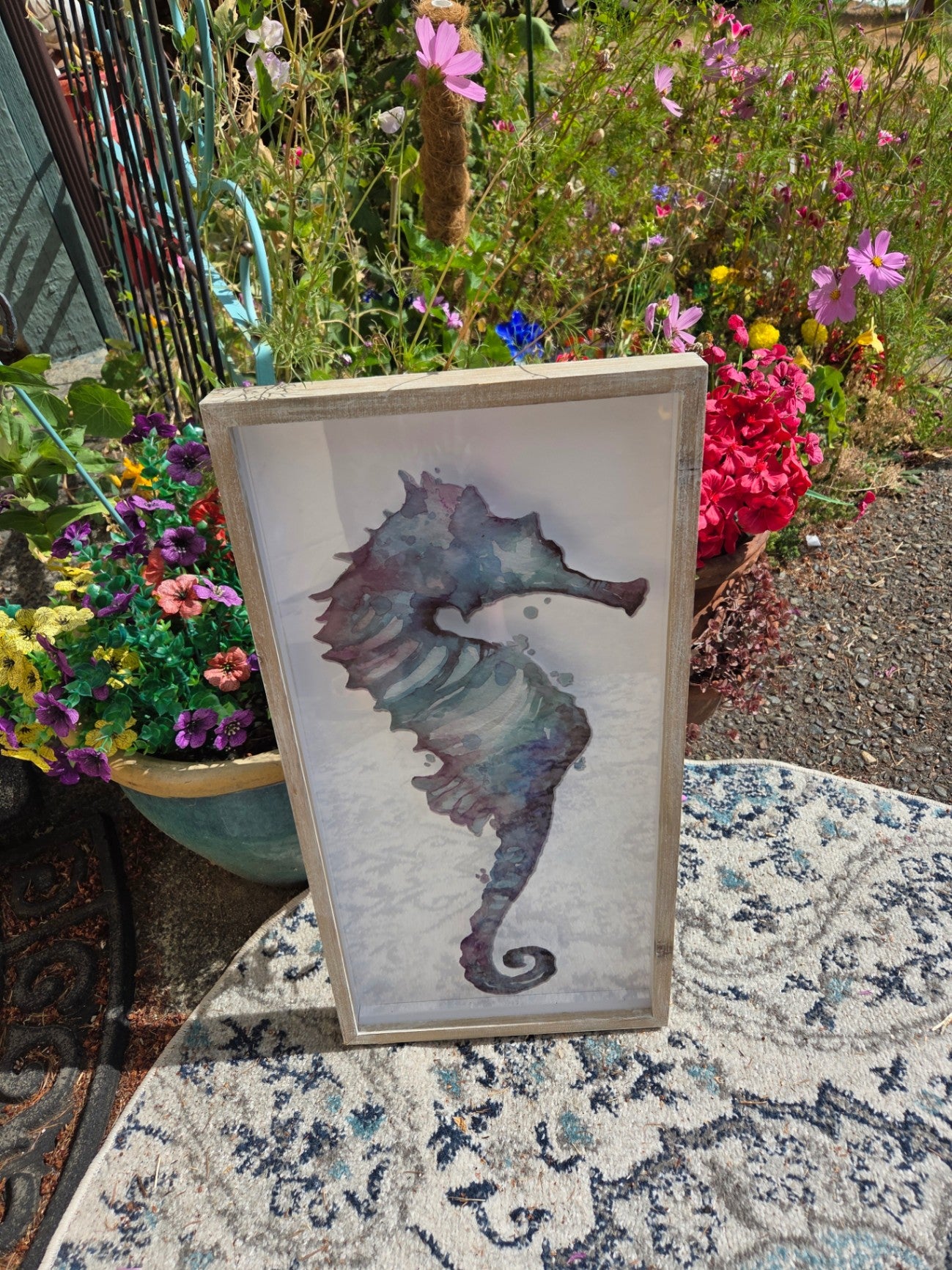 Seahorse art