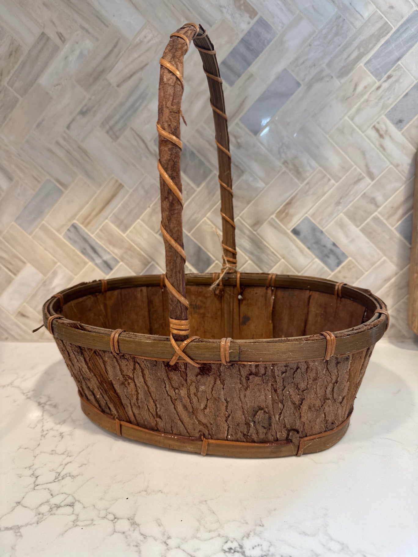 Tree Bark Basket