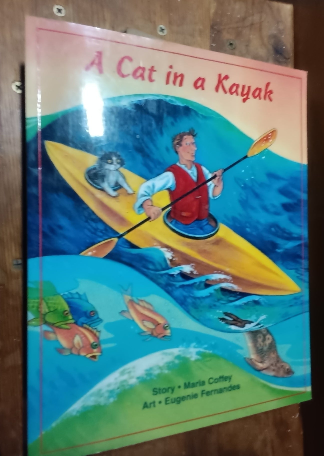 Children's Books A Cat in a Kayak
