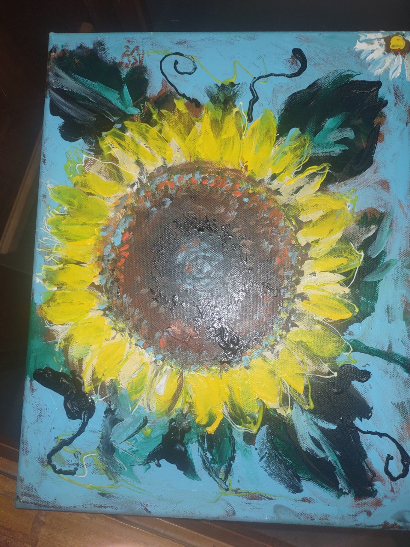 Painting sunflower
