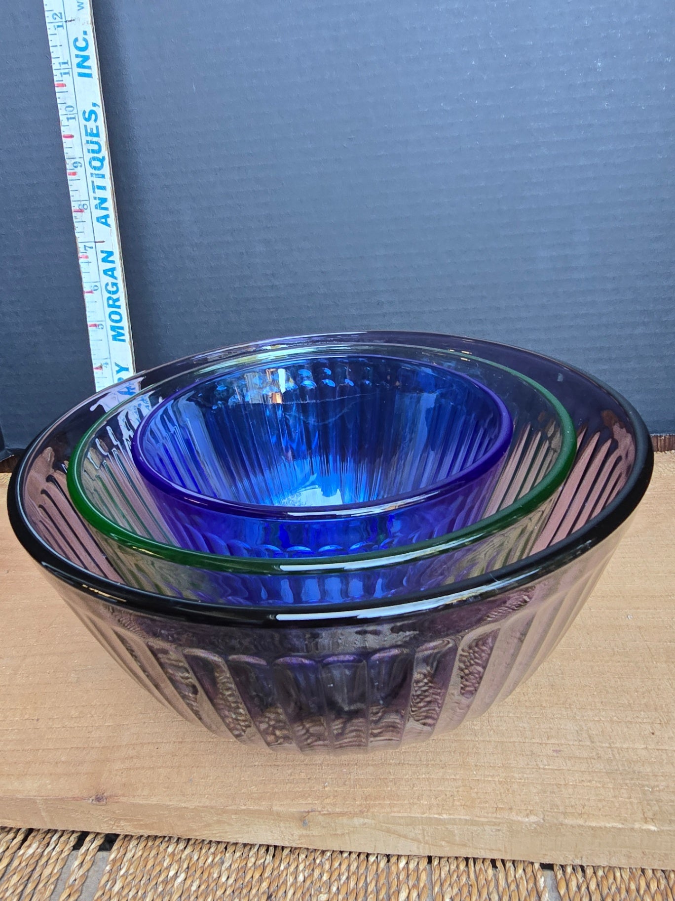 Pyrex 3 piece bowl set