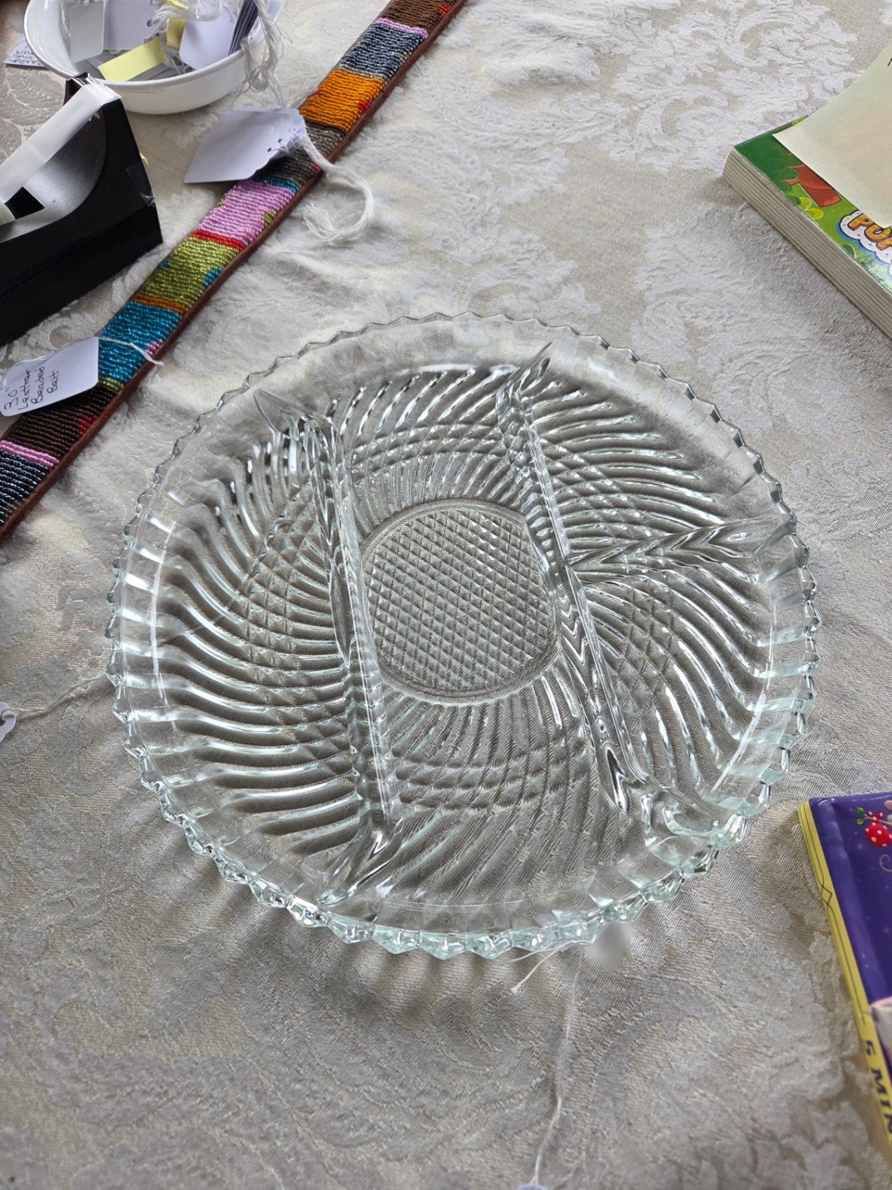 Libbey glass dish