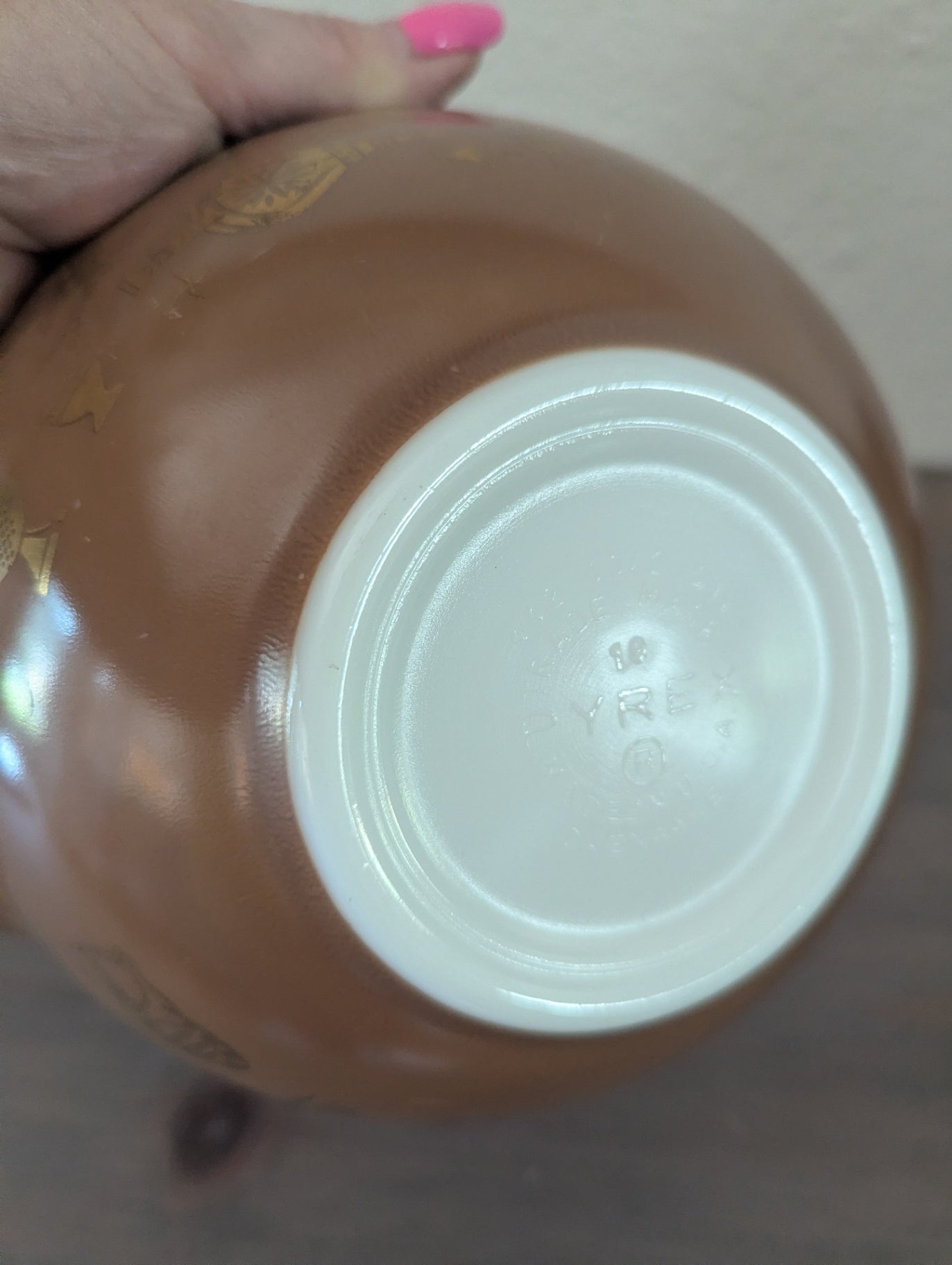 1960's Pyrex Early American Cinderella Bowl