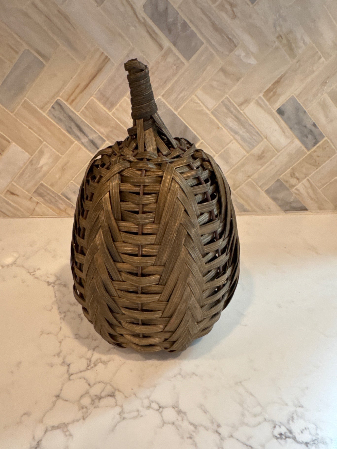 Wicker Pumpkin