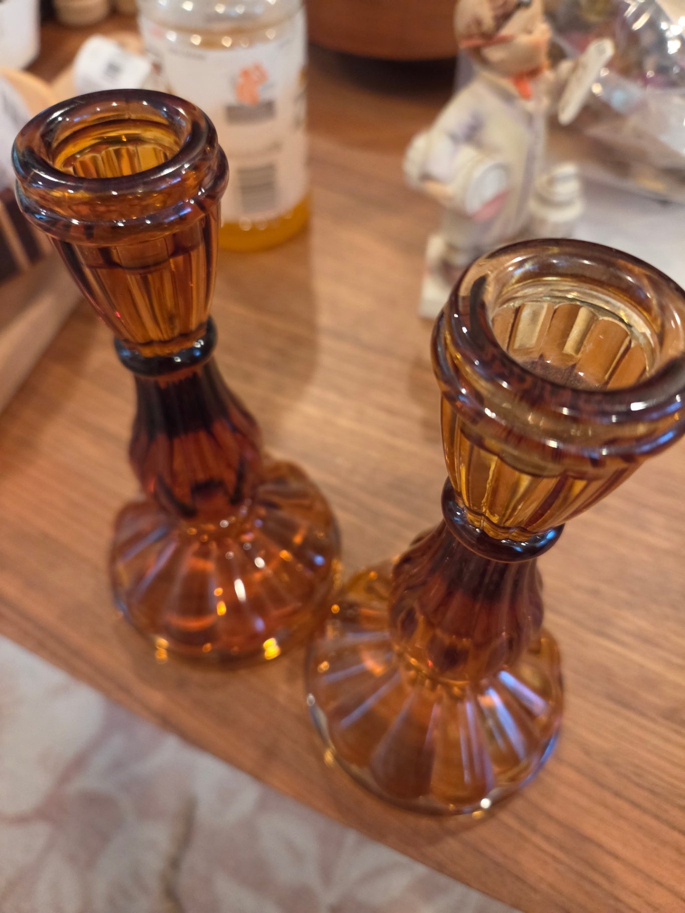 MCM Amber candle