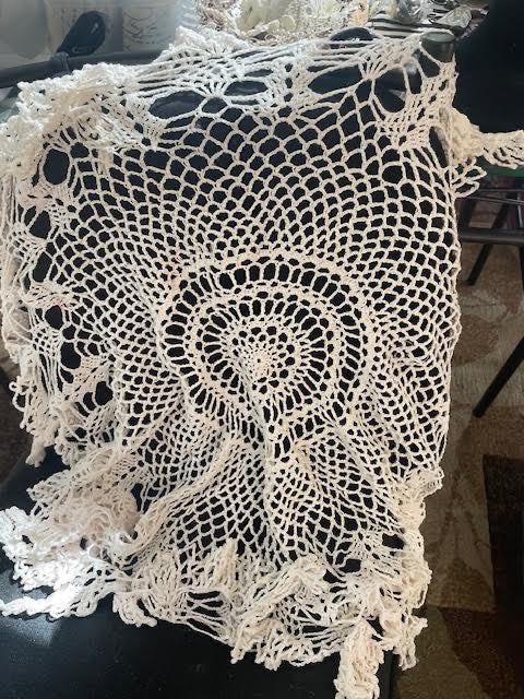 Large Circular Crochet piece