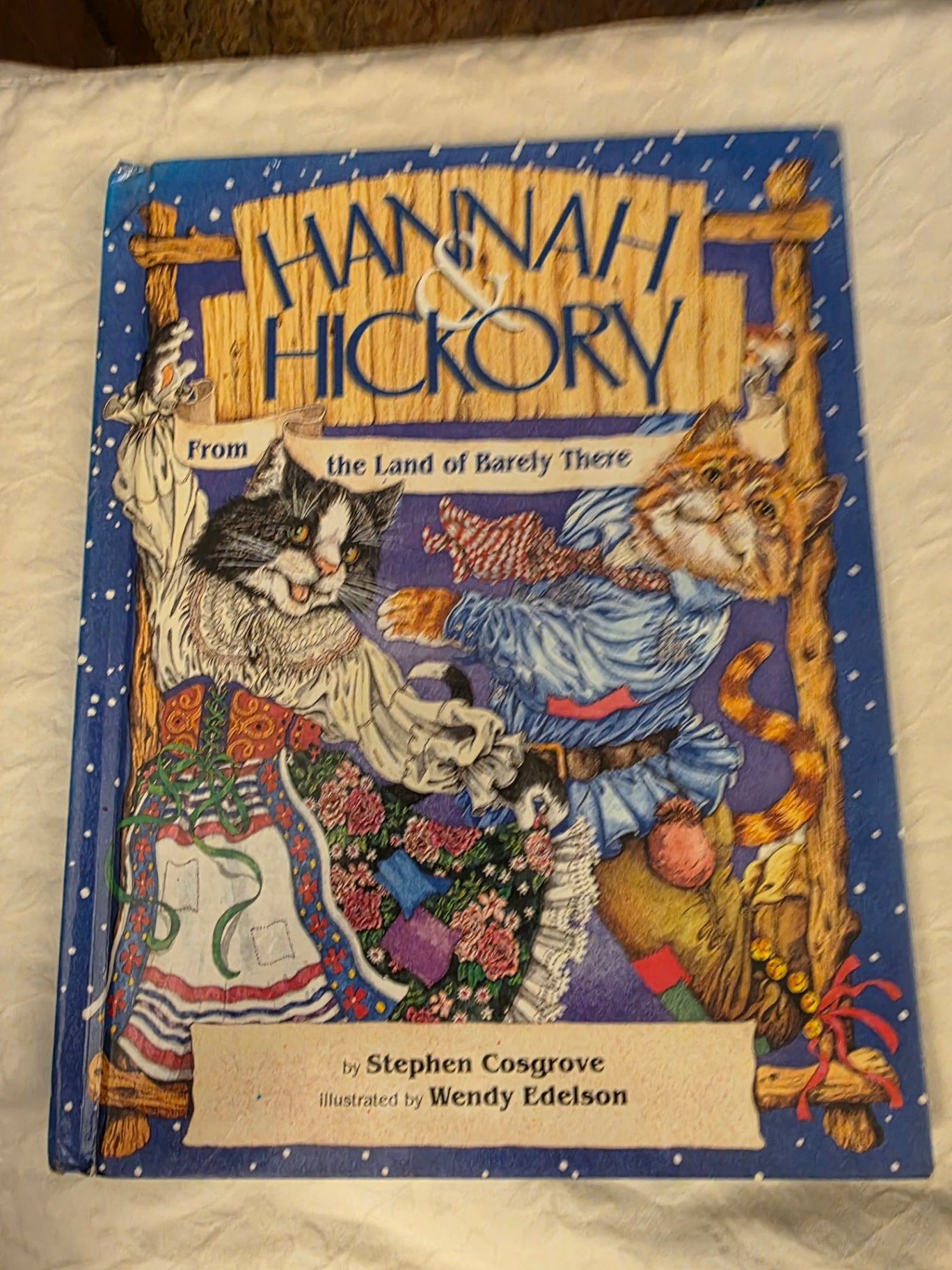 HANNAH AND HICKORY FROM THE LAND OF BARELY THERE.