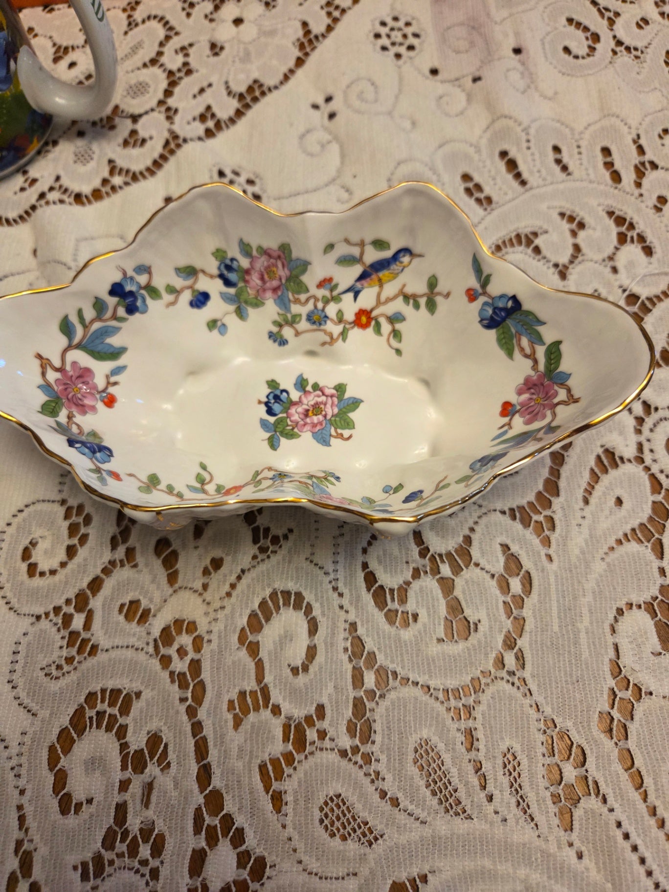 Aynsley dish as found