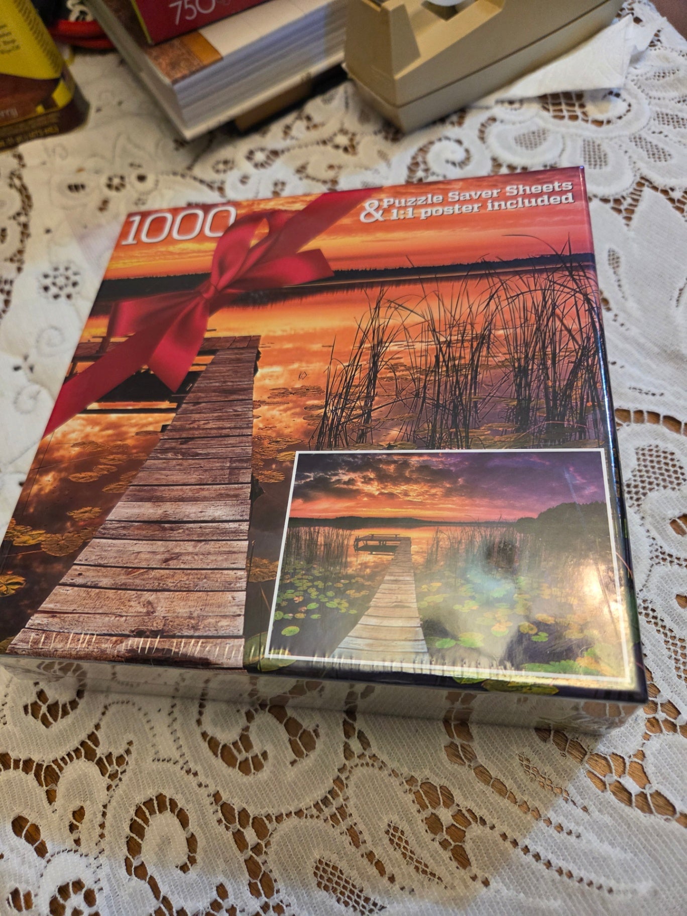Evening lake puzzle