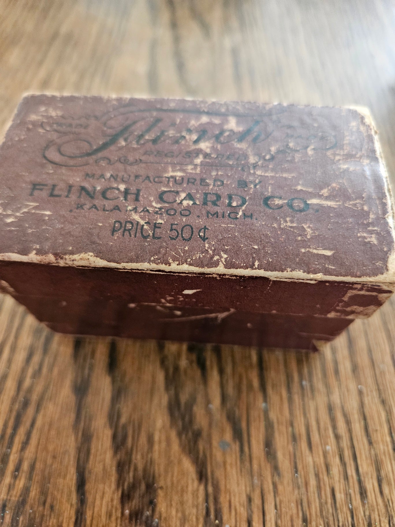 Ant/vint Flinch card game