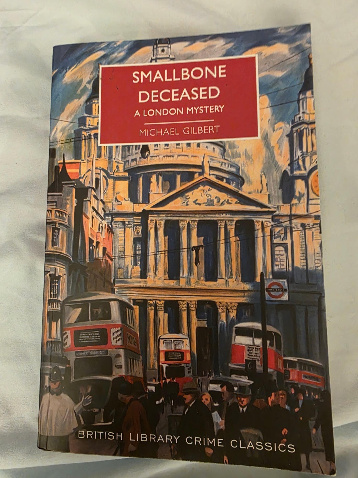 SMALLBONE DECEASED, A LONDON MYSTERY.