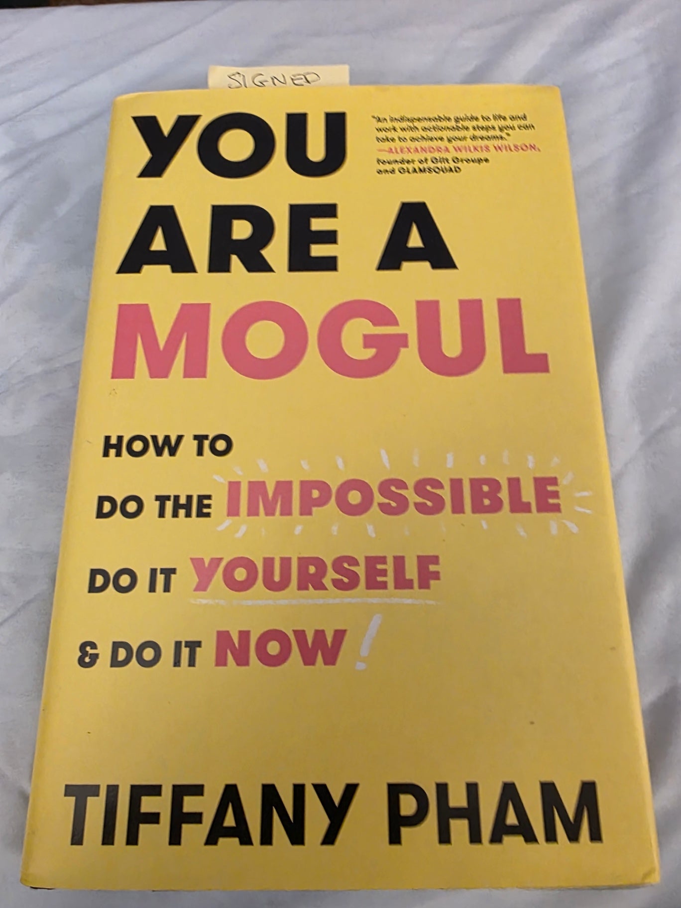YOU ARE A MOGUL.