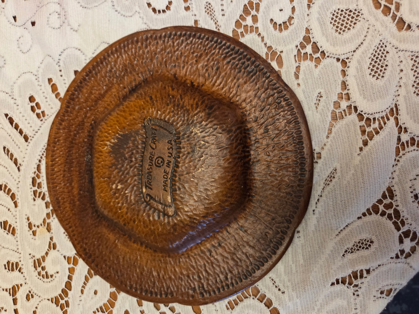 Treasure craft Yellowstone dish