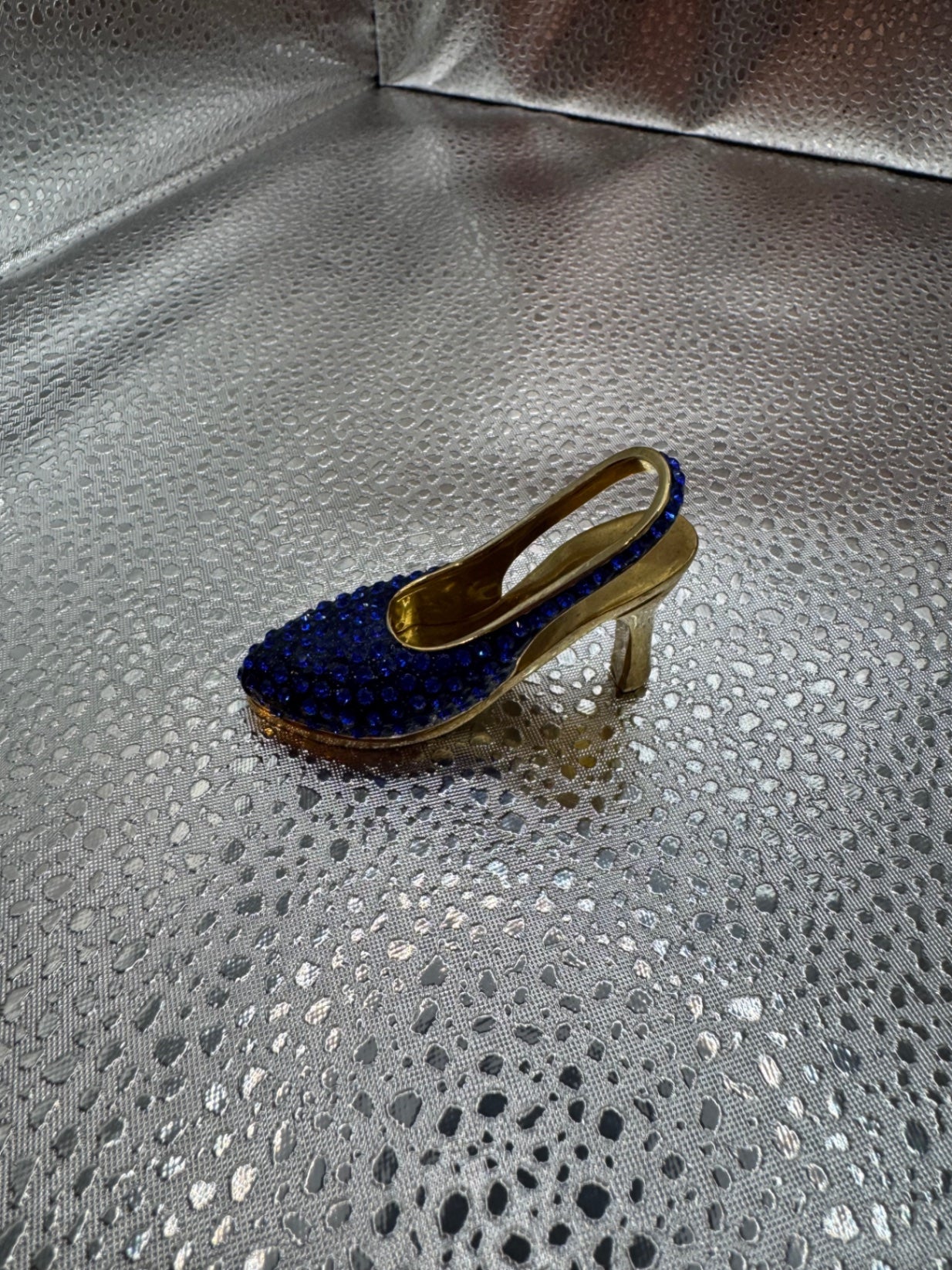Swarovski crystal Blue Shoe