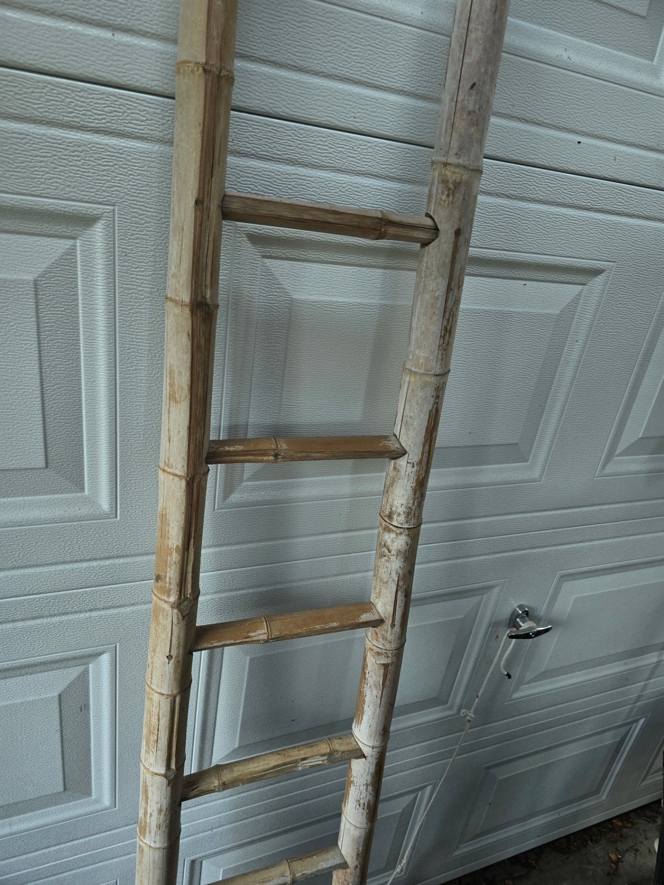 Bamboo ladder