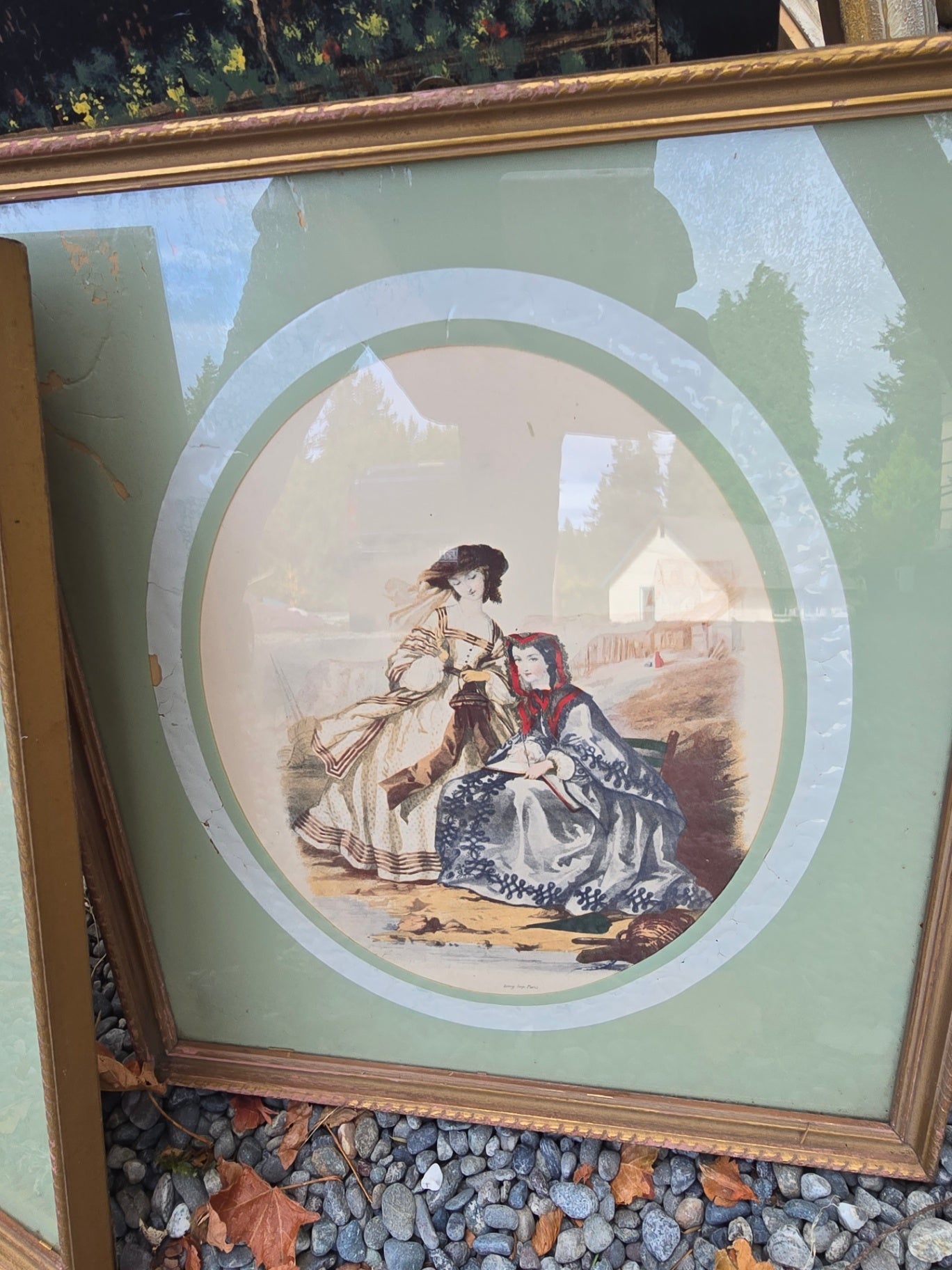 Framed fashion ladies