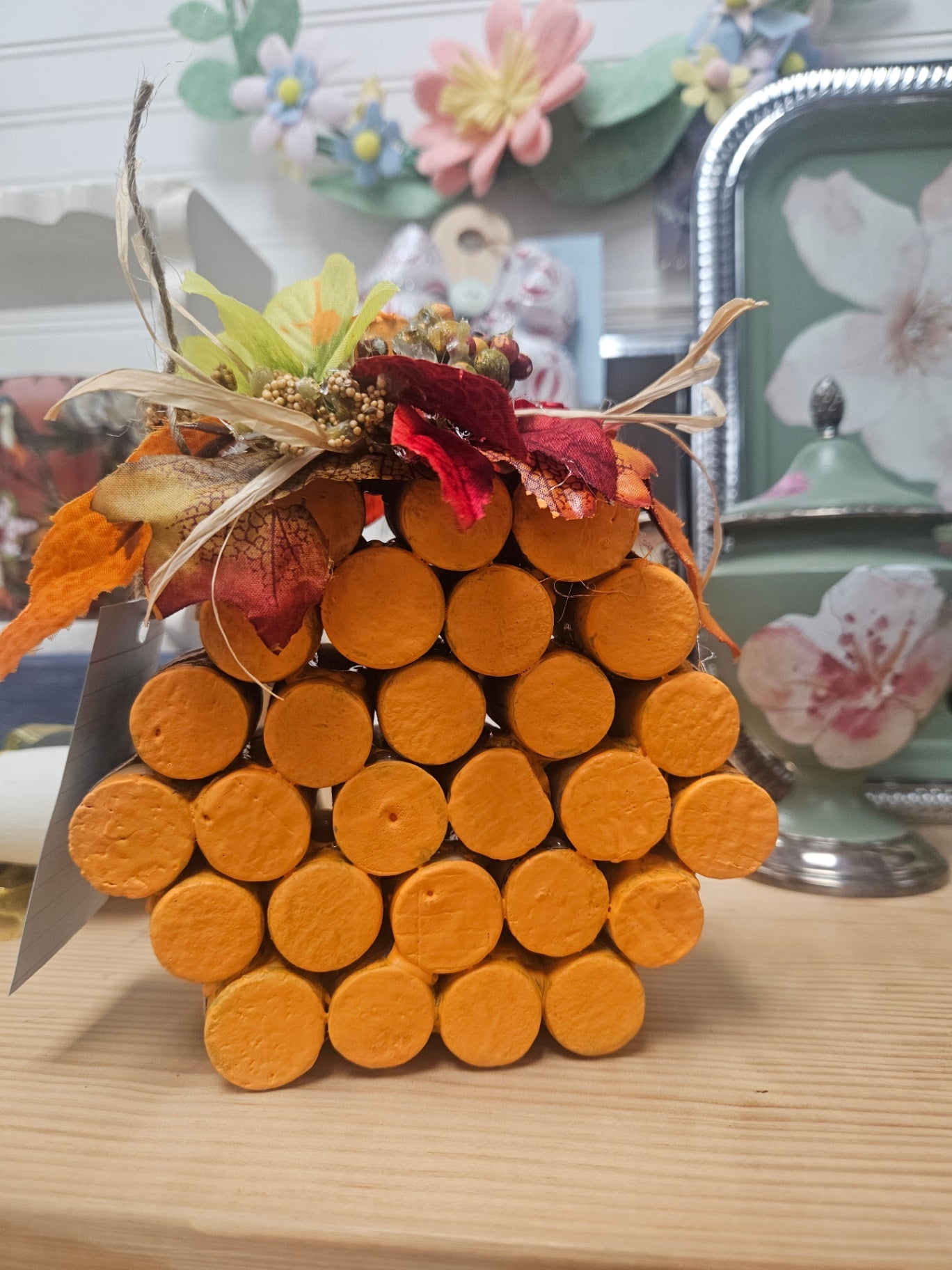 Wine Cork Pumpkin