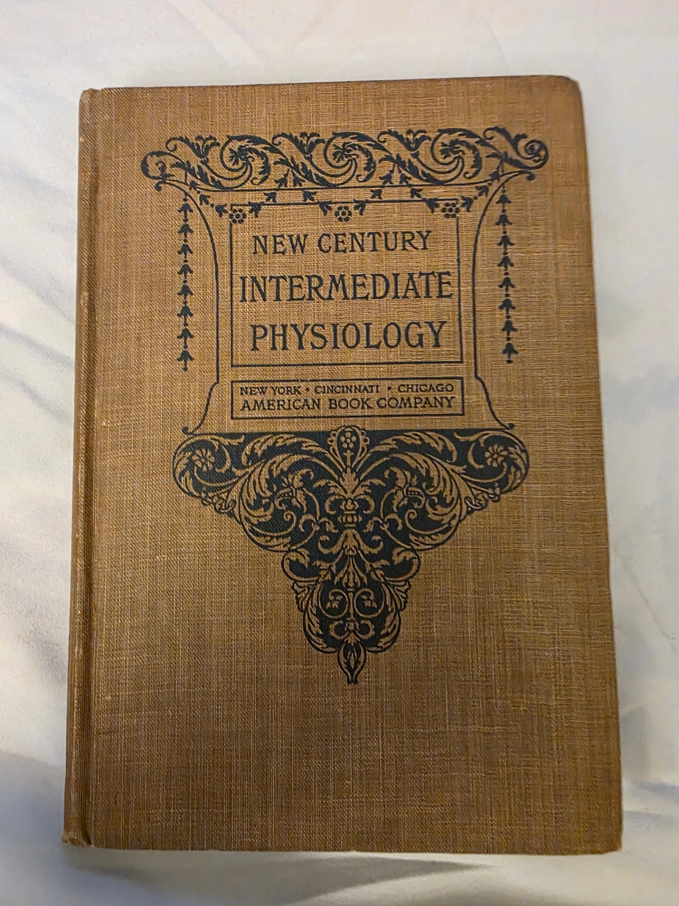 NEW CENTURY INTERMEDIATE PHYSIOLOGY... VINTAGE 1902.