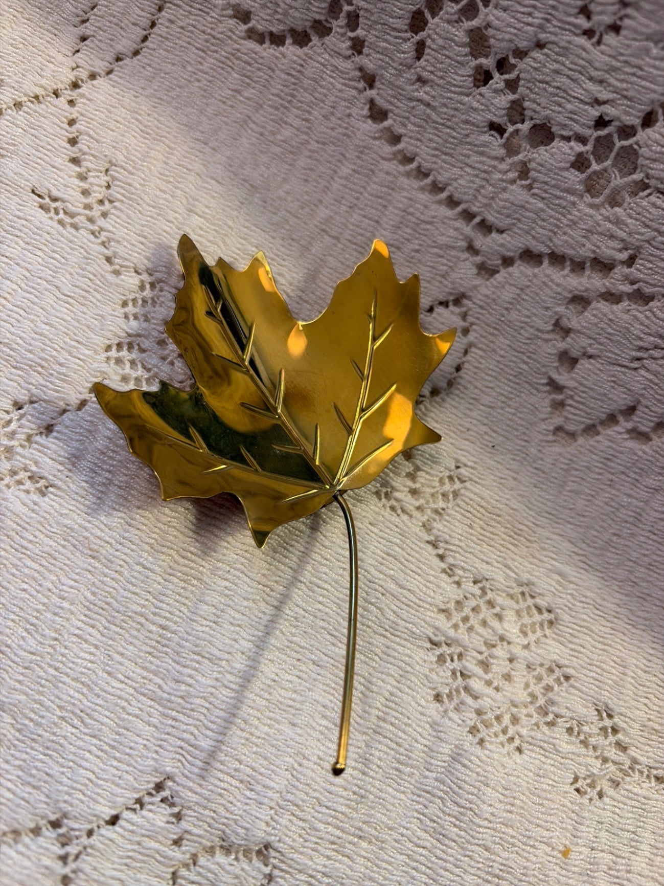 4” brass trivet style spoon rest