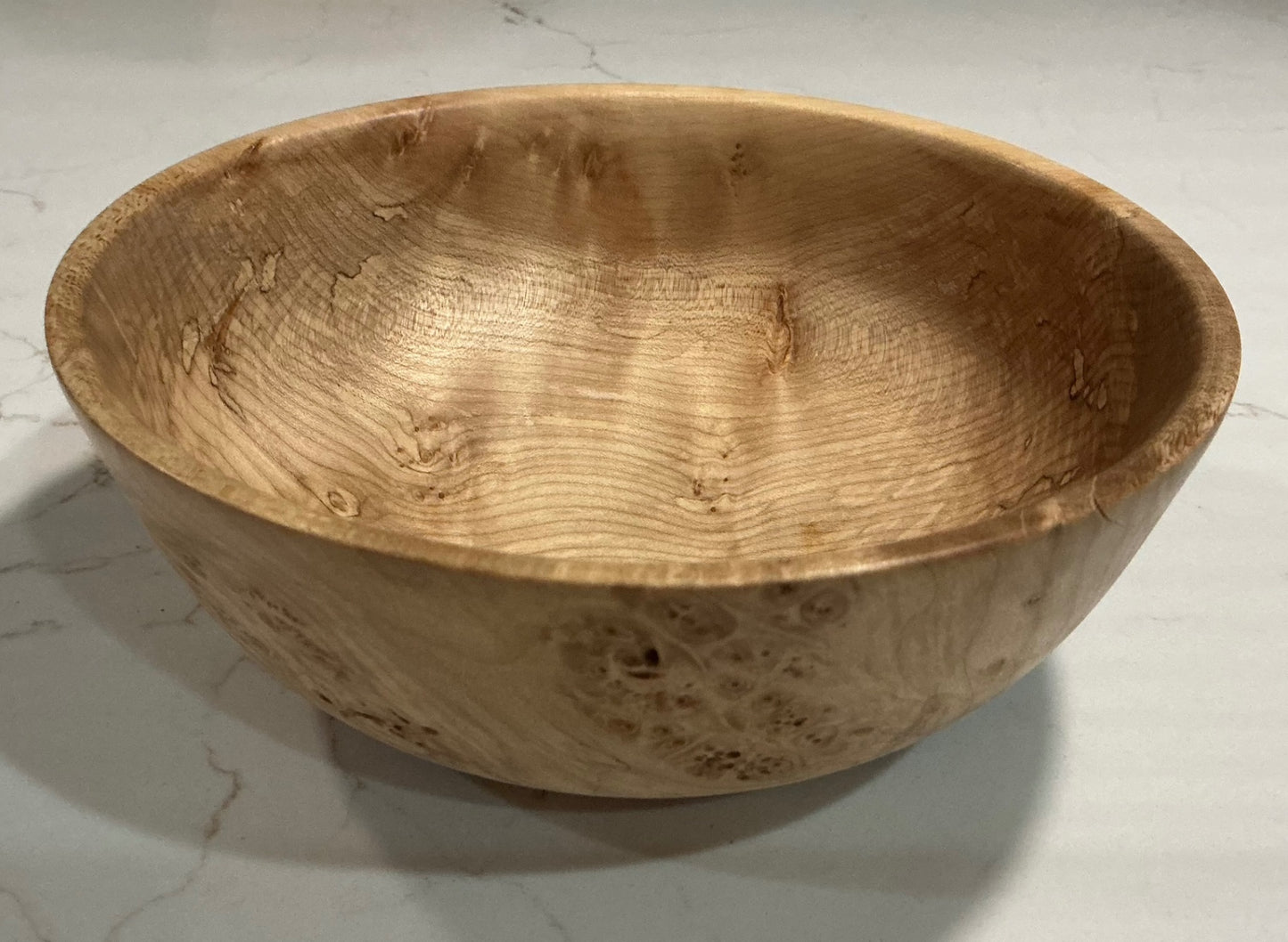 Locally Crafted Birds Eye Maple Bowl