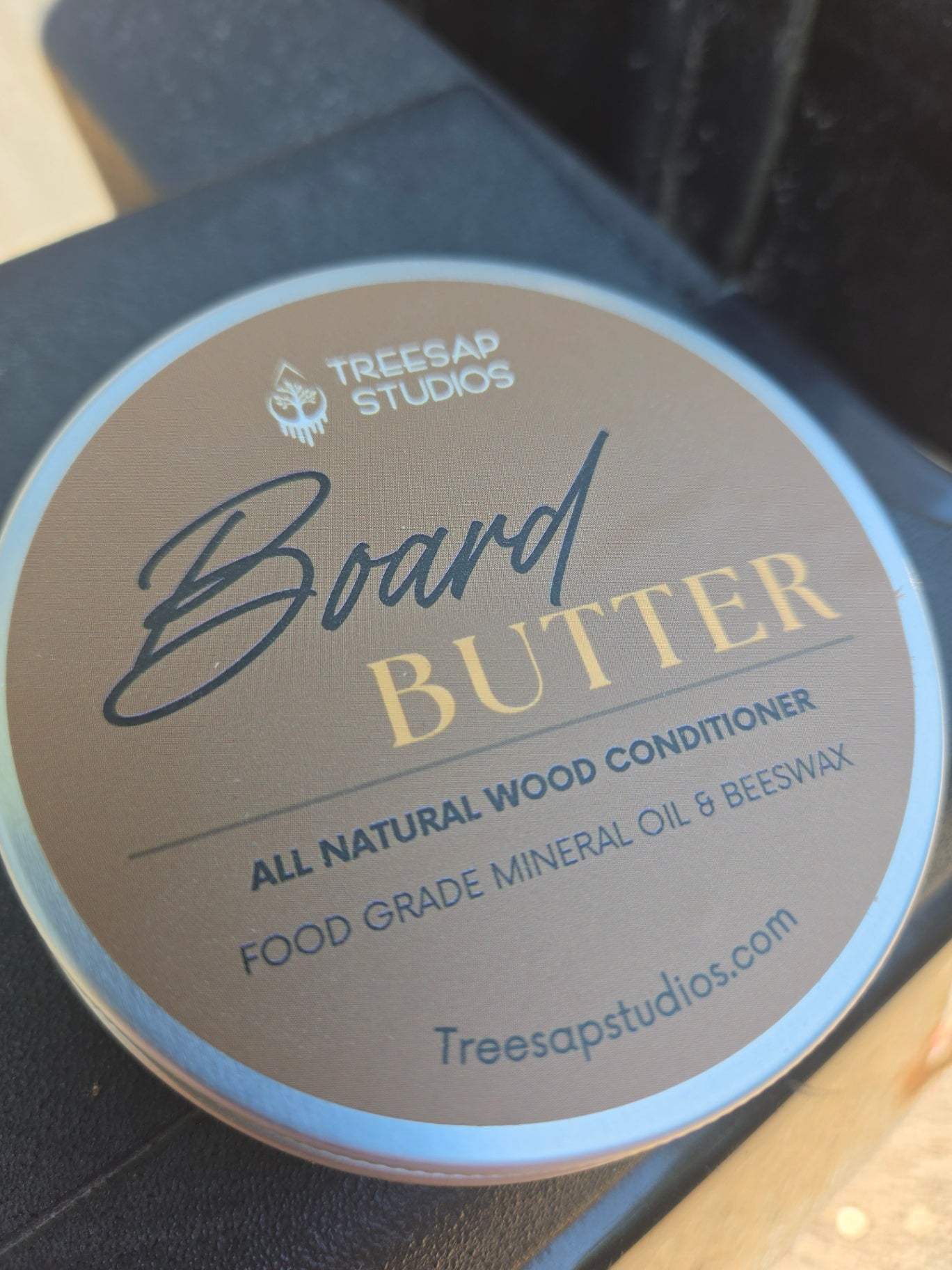 Cutting board butter