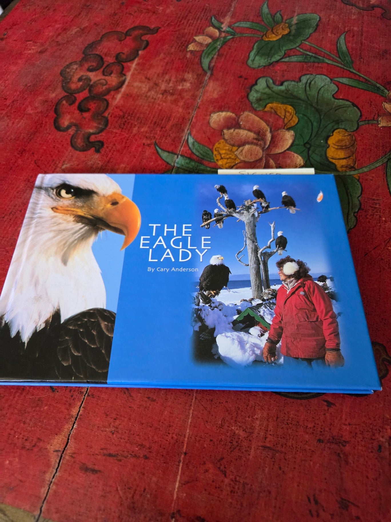 The eagle lady signed