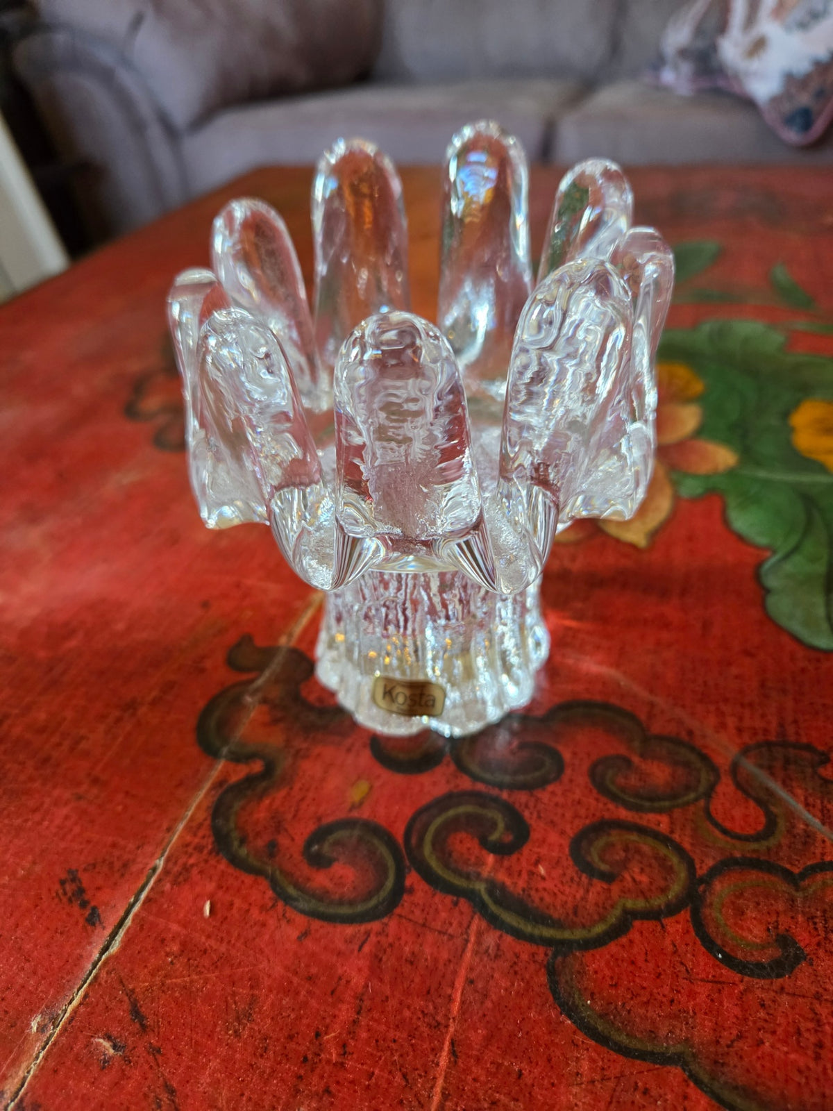 Costa Boda sunflower candle holder