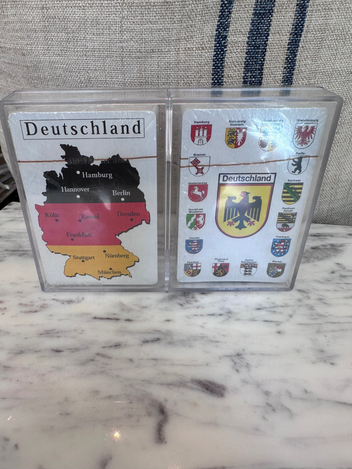 Germany playing cards double deck/new