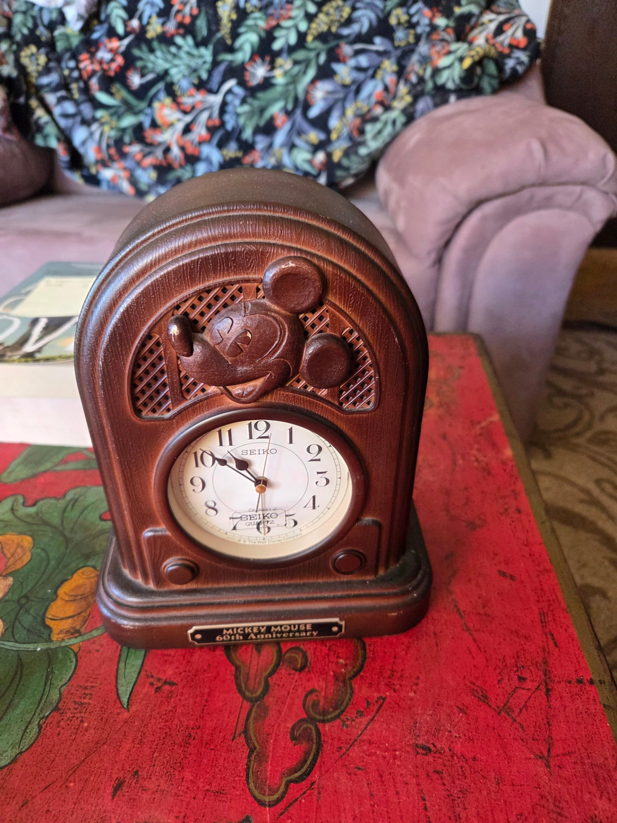 SEIKO MICKEY MOUSE CLOCK