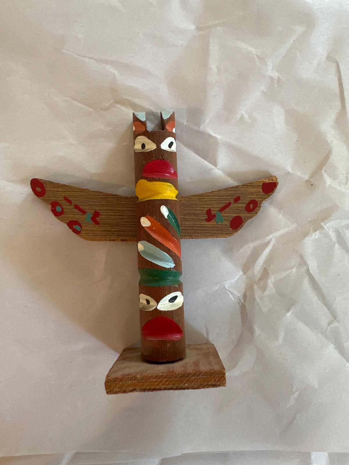 Vintage totem genuine Indian made